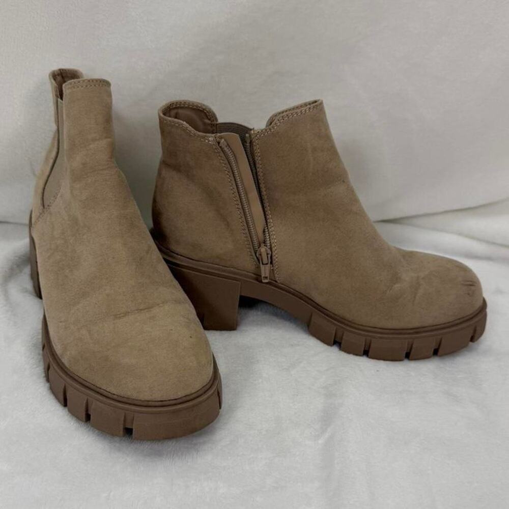 Madden nyc suede lug sole